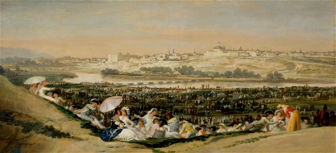 La pradera de San Isidro de Goya