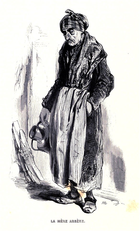 La Mère Arsène Gavarni