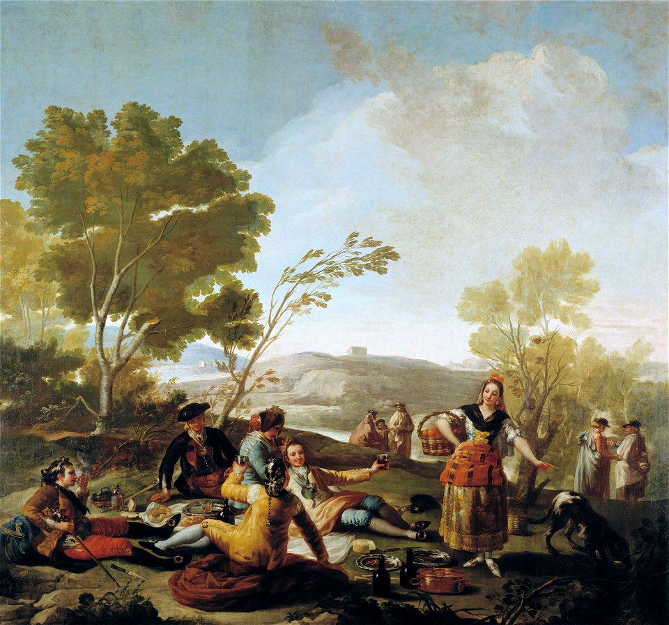 La merienda a orilla del Manzanares