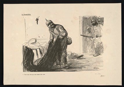 La Perquisition. Vous voyez bien que nous sommes déjà venus LCCN2015647946