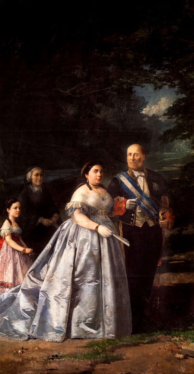 La reina Isabel II visitando la Quinta de San Antonio de Córdoba (Ayuntamiento de Sevilla)