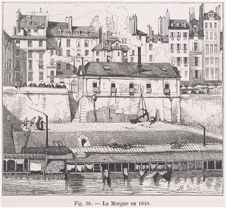La Morgue en 1840