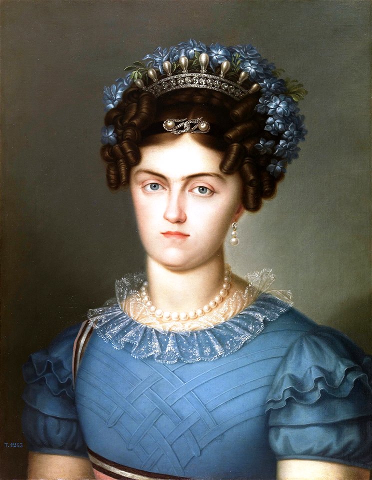 La reina María Josefa Amalia de Sajonia. (Museo del Prado)