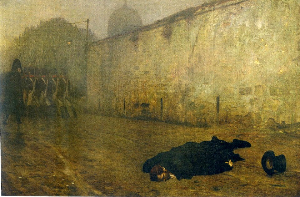 La Mort du Maréchal Ney (1868)