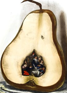 La Poire et ses pépins (détail)