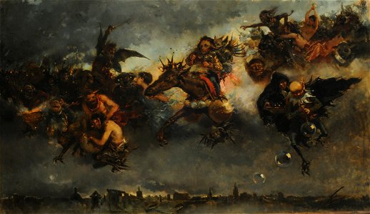 La noche de Walpurguis - Mariano Barbasán Lagueruela