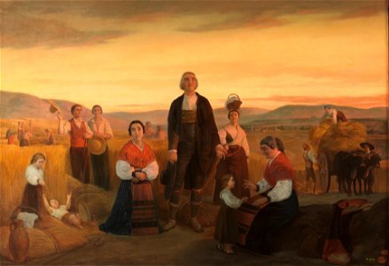 La oración. Costumbres de la provincia de Salamanca (Museo del Prado). Free illustration for personal and commercial use.