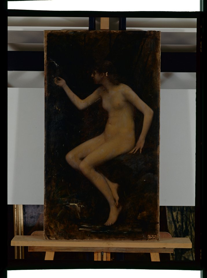 La source, étude de nu - François Lafon - musée d'art et d'histoire de Saint-Brieuc, DOC 135