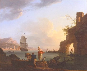 La peche heureuse 1758 Claude Joseph Vernet