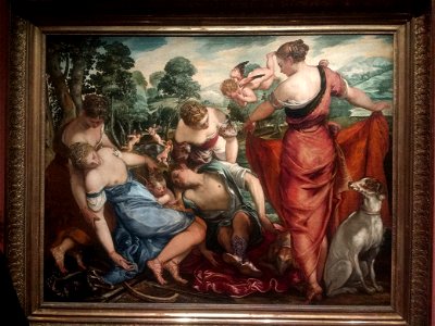 La mort d'Adonis-Le Tintoret-3