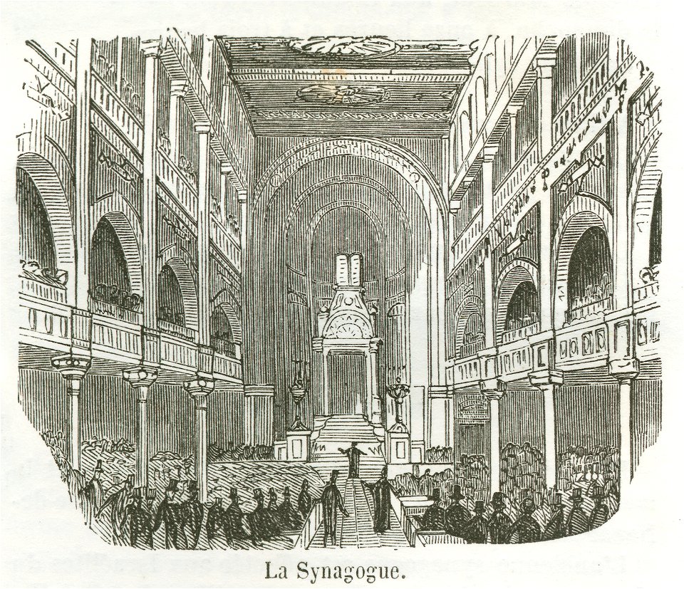 La Synagogue, 1855