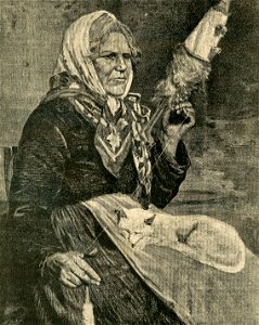 La nonna quadro di Adolfo Tommasi