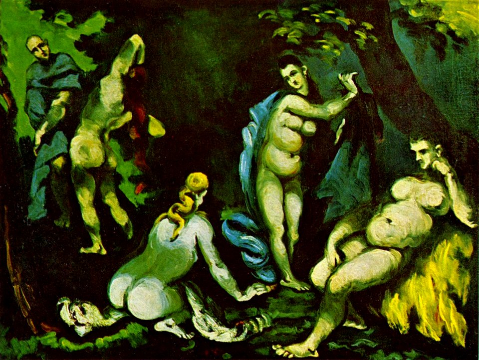 La Tentation de saint Antoine, par Paul Cézanne
