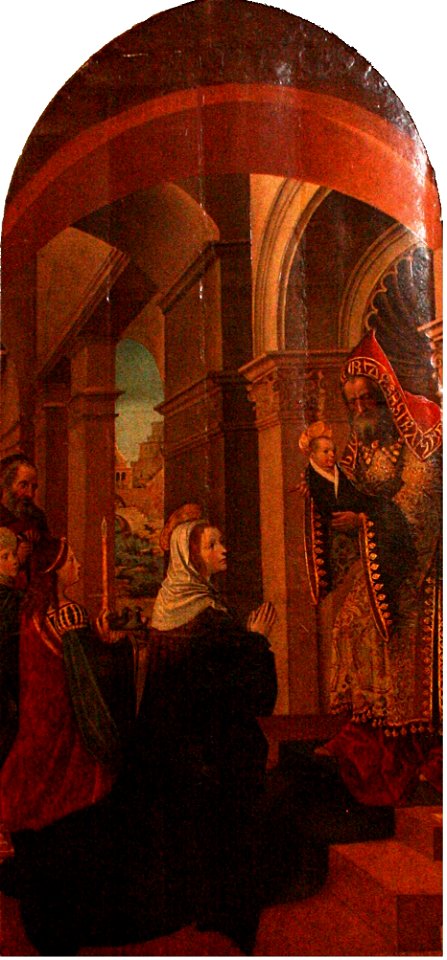 La Presentación en el Templo, de Alejo Fernández (Catedral de Sevilla)