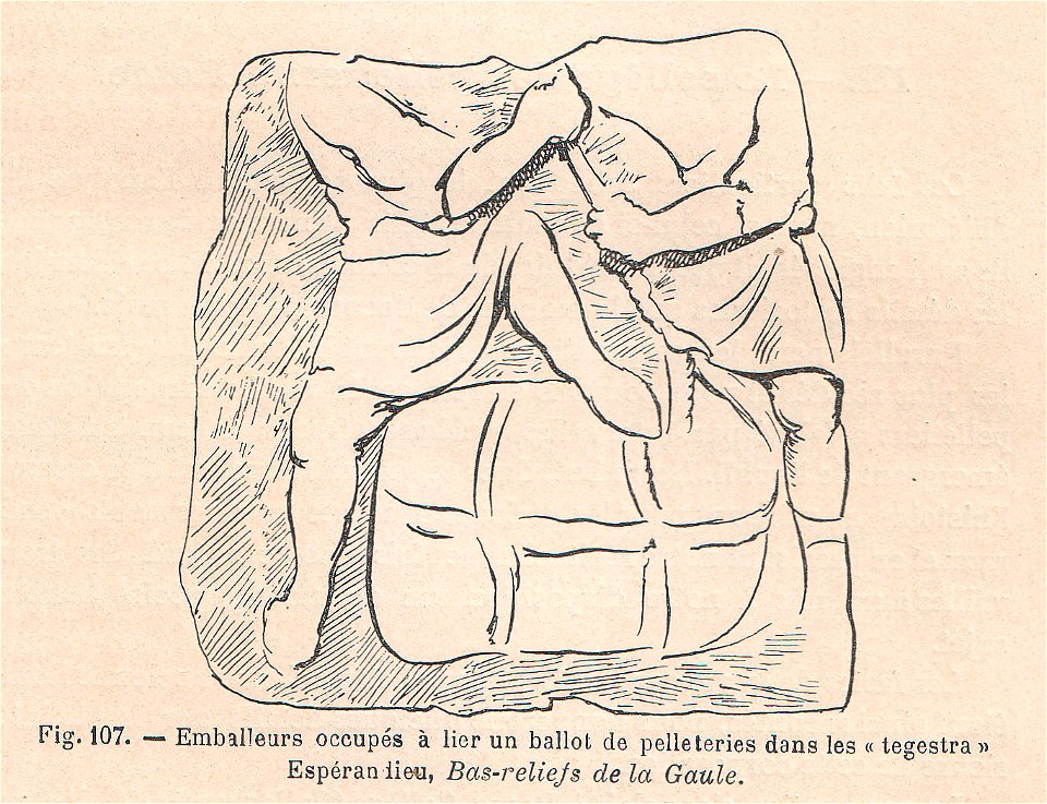 La pelleterie et le vêtement de fourrure dans l'antiquité (page 299)