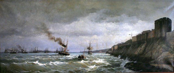 La rade de Brest et l'escadre cuirassée-Michel Willenich mg 8189