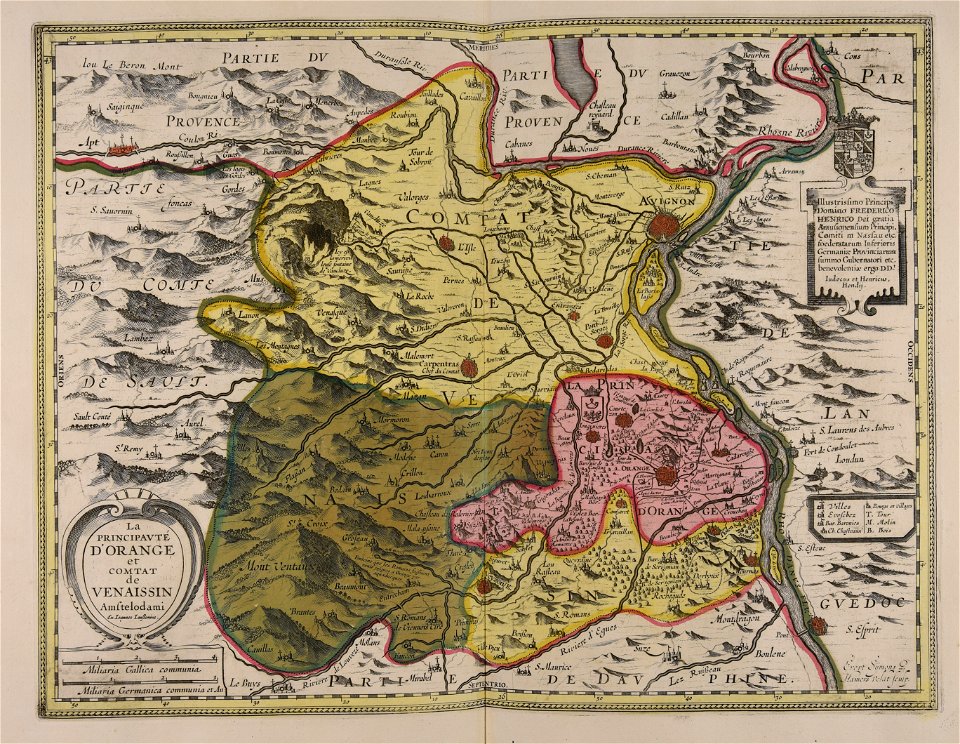 La principauté d'Orange et comtat de Venaissin - CBT 5880254