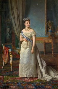 La reina María de las Mercedes de Orleans (Museo del Prado)