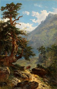 La vereda, por Carlos de Haes