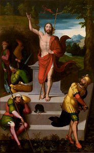La Resurrección de Cristo, de Juan Correa de Vivar (Museo del Prado)