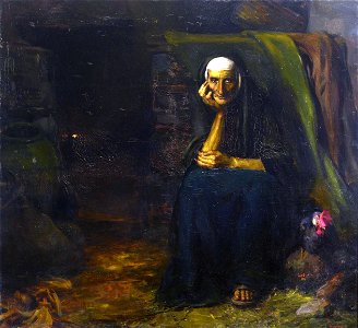 La vidente, de José Benlliure Gil (Museo del Prado)