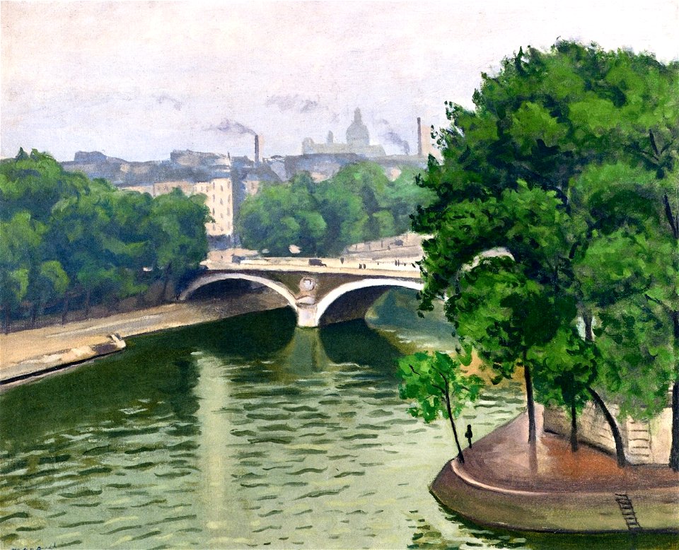 La Pointe de L'Ile Saint-Louis Albert Marquet