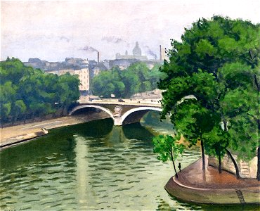 La Pointe de L'Ile Saint-Louis Albert Marquet