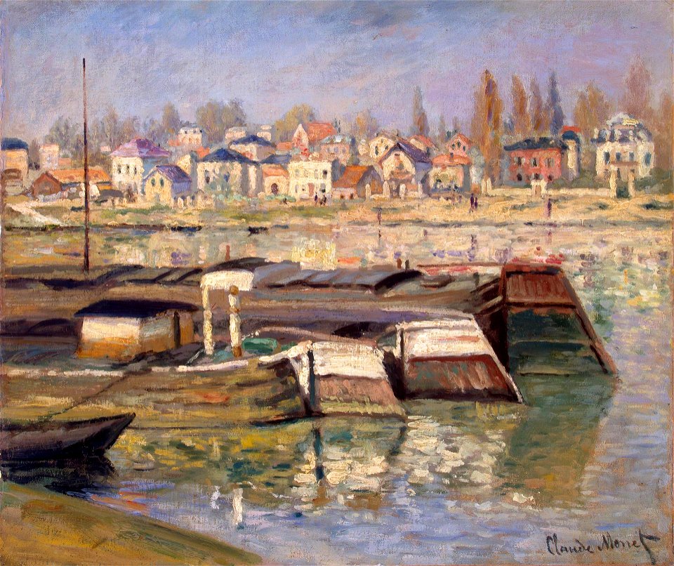La Seine à Asnière - Monet