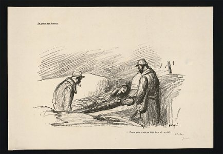 La peur des braves. Pourvu qu'on ne soit pas obligé de se ref... en civil! LCCN2015648105