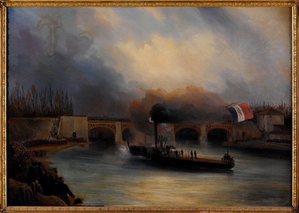 La Seine à Maisons (phbw12 0231)