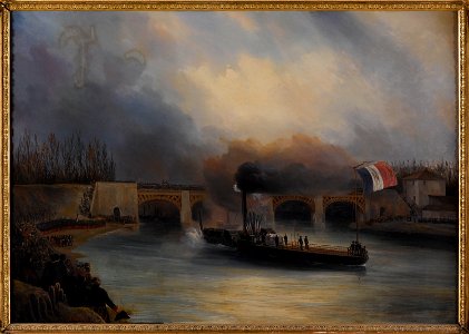 La Seine à Maisons (phbw12 0231)
