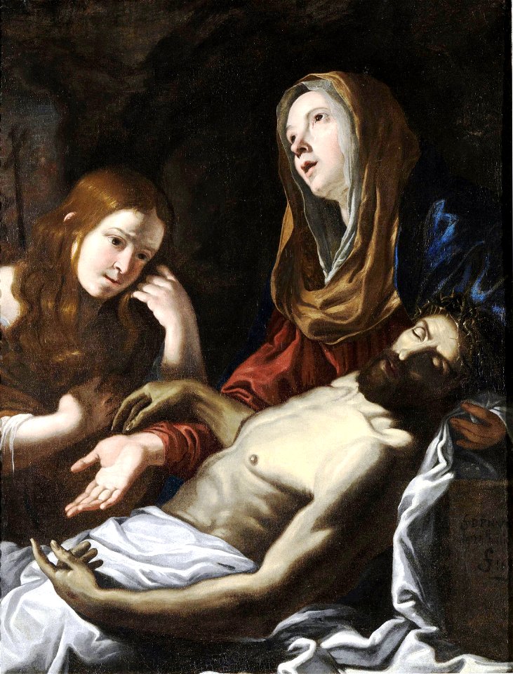 La Piedad con la Magdalena, de Pedro Núñez de Villavicencio (Museo del Prado)
