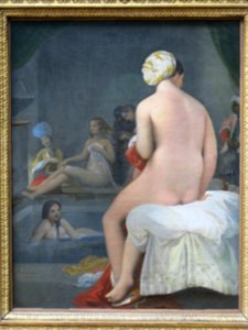 La petite baigneuse - Ingres (Louvre, RF 1728)