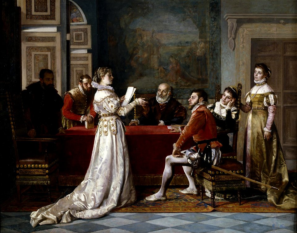 La poetisa (Museo del Prado)