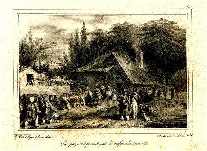 La paye ne permet pas les rafraichissements (BM 1863,0725.424)
