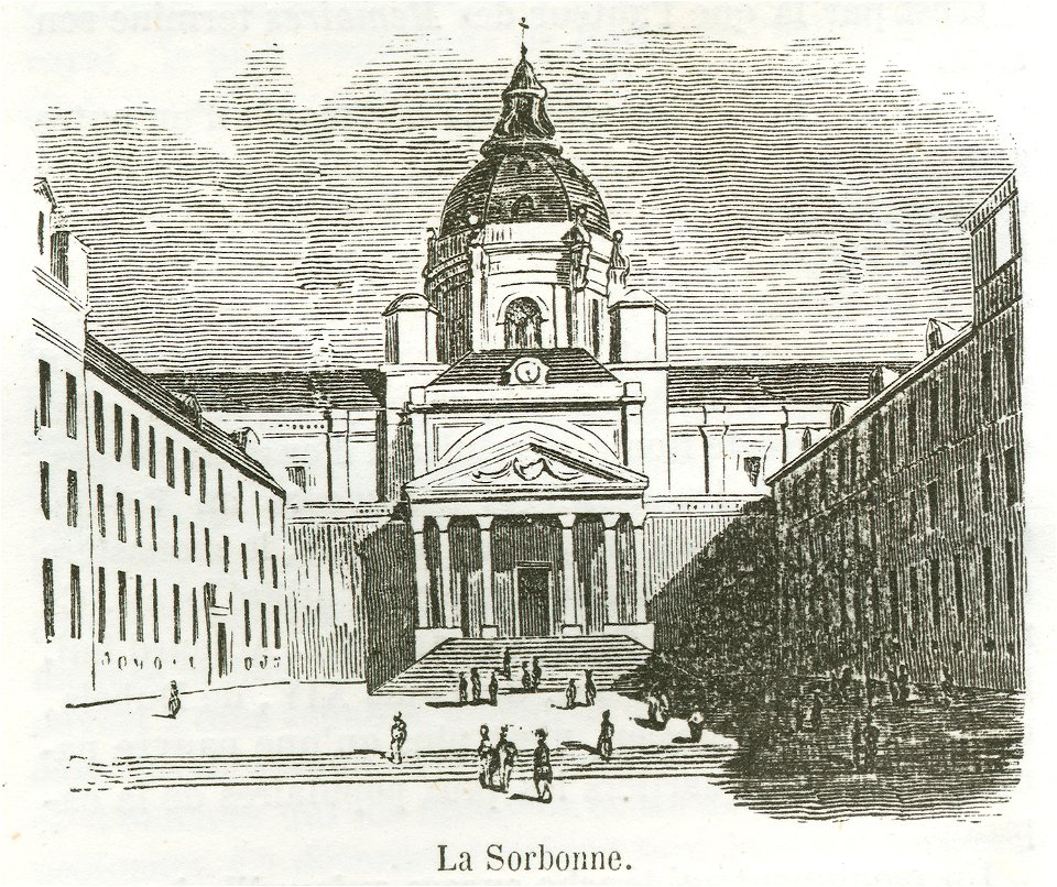 La Sorbonne, 1855