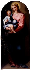 La Virgen con el Niño, atribuido a Gregorio Martínez (Museo Nacional de Escultura de Valladolid)