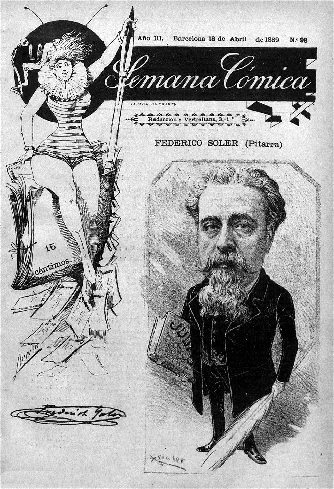 La Semana Cómica, de Mecachis y Escaler, 18-04-1889 (98)