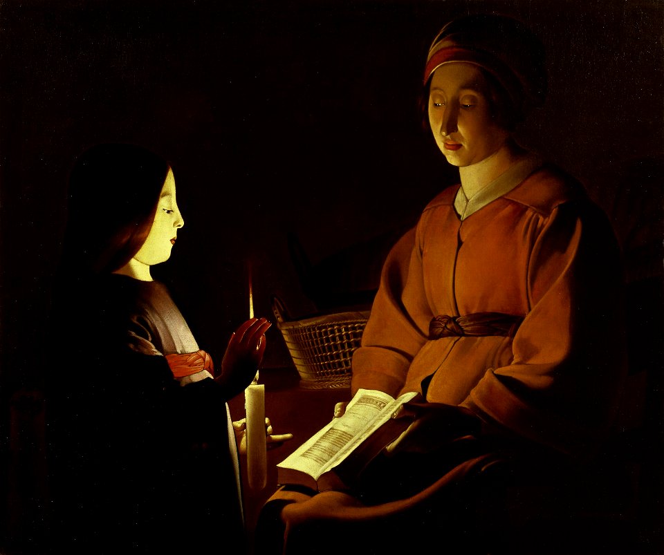 Georges de La Tour L'Education de la Vierge The Frick Collection