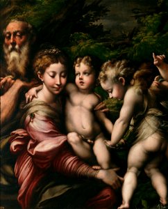 La Sagrada Familia con ángeles (Parmigianino)