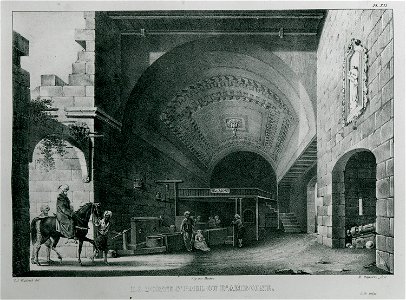 La Porte St Paul ou d'Amboise - Rottiers Bernard Eugène Antoine - 1828