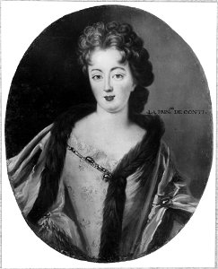 La Princesse de Conti, trol. Marie-Anna (1666-1739), förmäld med Ludvig Armand I, prins av Conti - Nationalmuseum - 176964