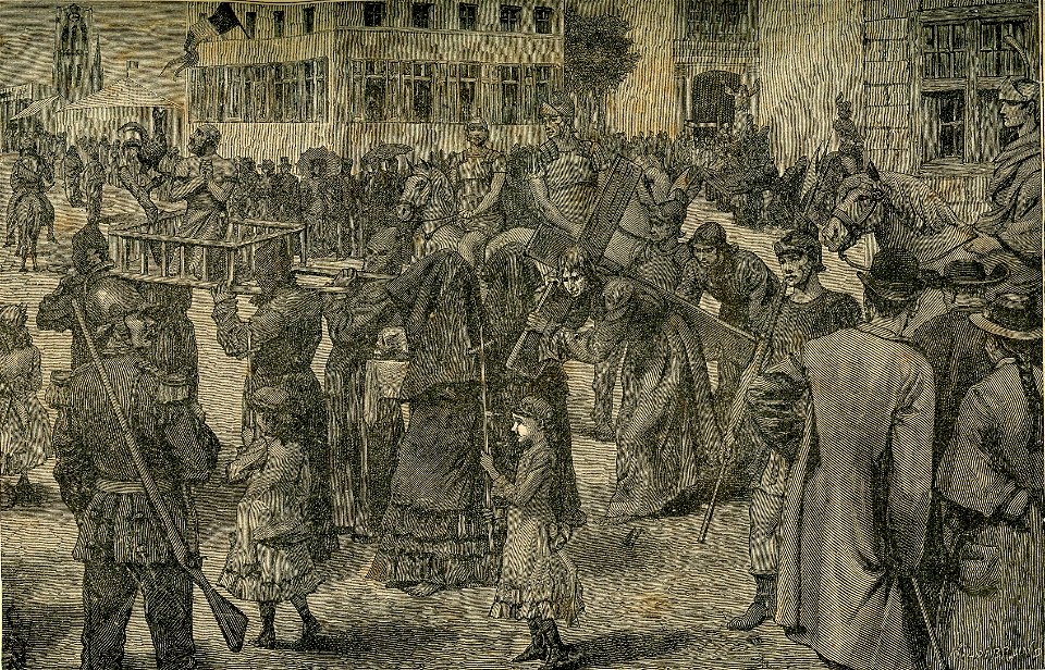 La processione della Passione di Gesù a Furnes