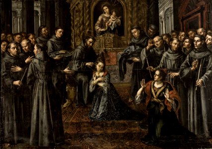 La profesión de Santa Clara de Asís (Ayuntamiento de Sevilla)