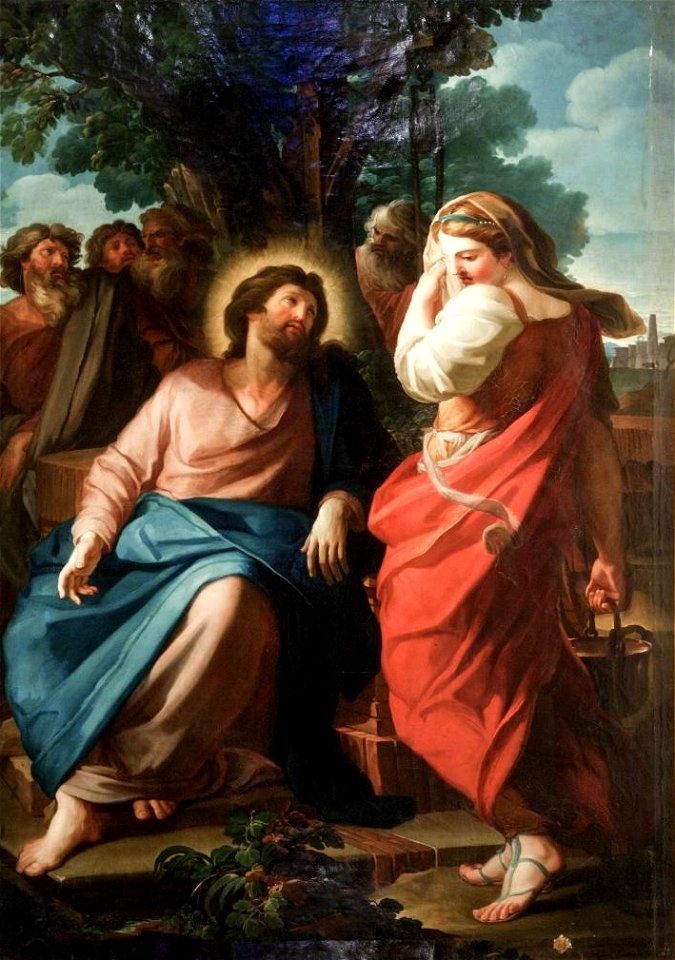 La Samaritana en el pozo, de Agustín Navarro (Real Academia de Bellas Artes de San Fernando)