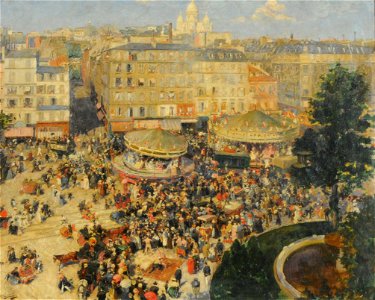 La Place Pigalle - André Victor Édouard Devambez