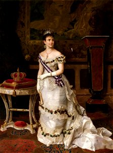 La reina María de las Mercedes de Orleans (Ayuntamiento de Sevilla)