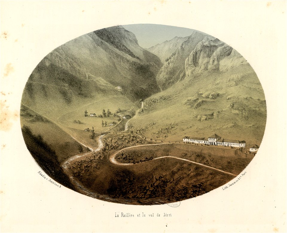 La Raillère et le val de Jéret - Fonds Ancely - B315556101 A ABADIE 6 049