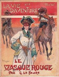 La Vie d'aventures n°8 - Le Masque rouge (Georges Le Faure) - illustration de Georges Conrad