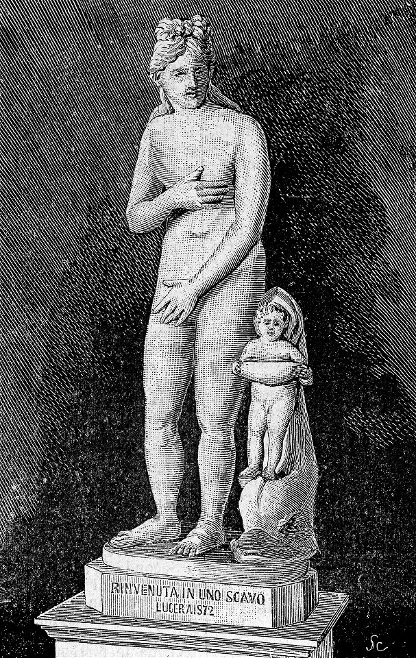 La venere Medicea (xilografia)